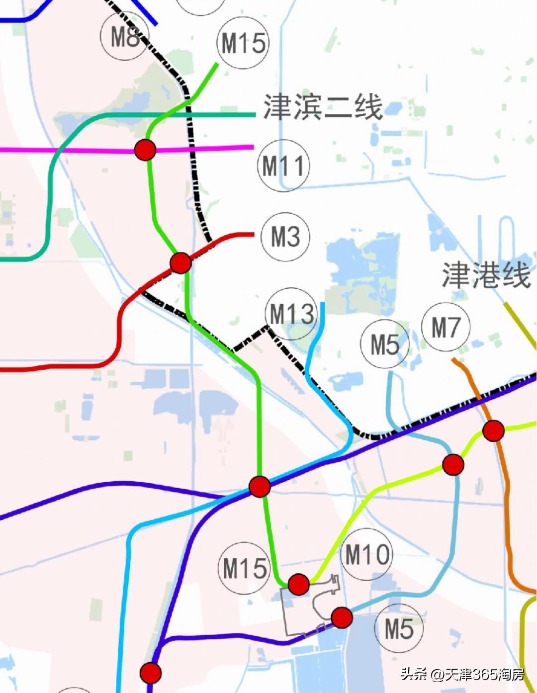 天津地铁线路图最新版，揭示城市走向新脉络