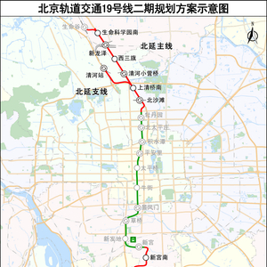 地铁19号线最新线路图揭秘，城市脉络与未来轨迹展望