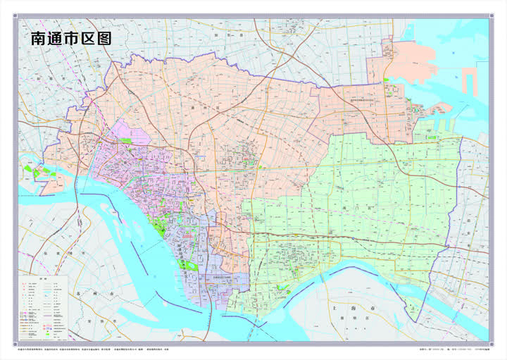 南通市最新地图全景概览