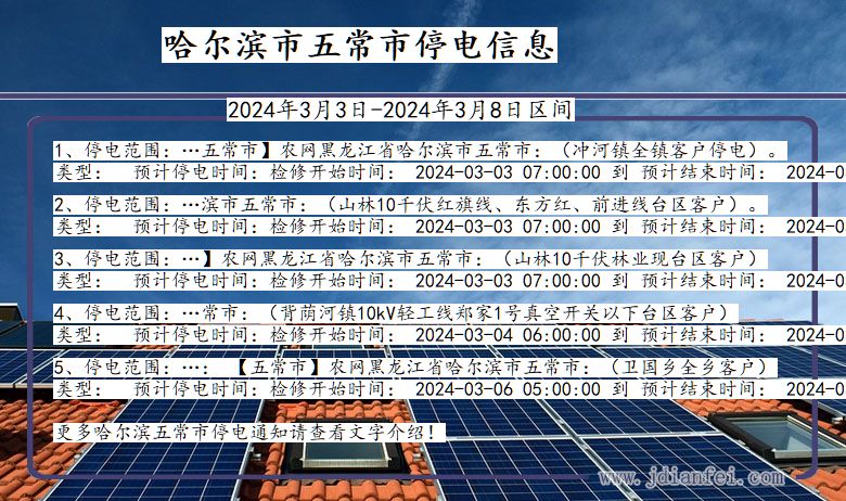 哈尔滨最新停电通知及应对指南